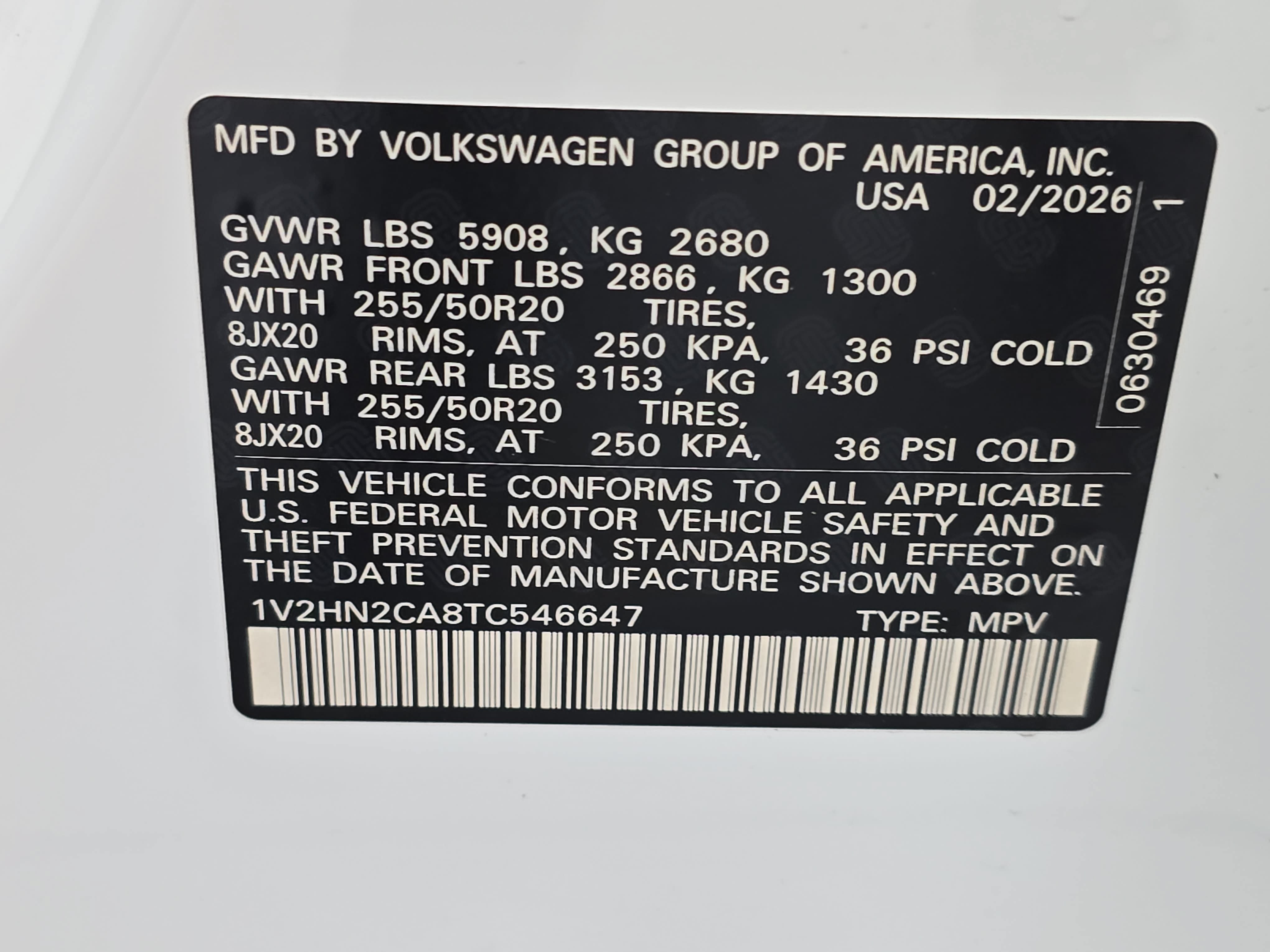 New 2026 Volkswagen Atlas SE AWD/4WD image 36
