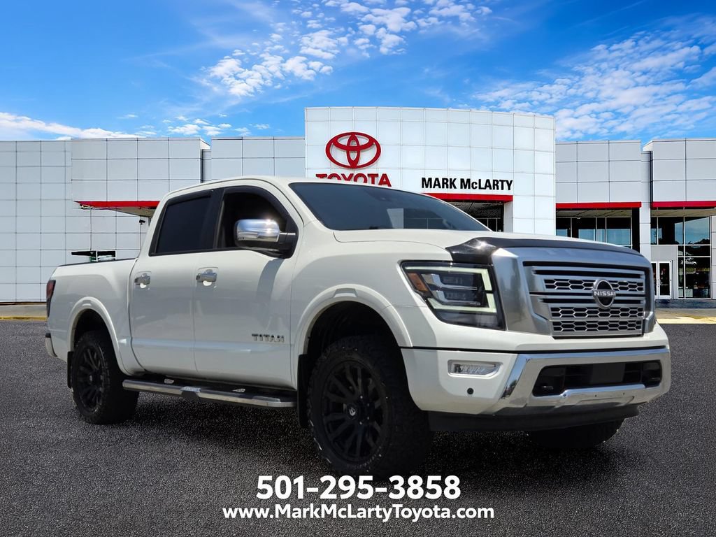 Used 2023 Nissan Titan Platinum Reserve w/ Off Road Protection Package AWD/4WD image 7