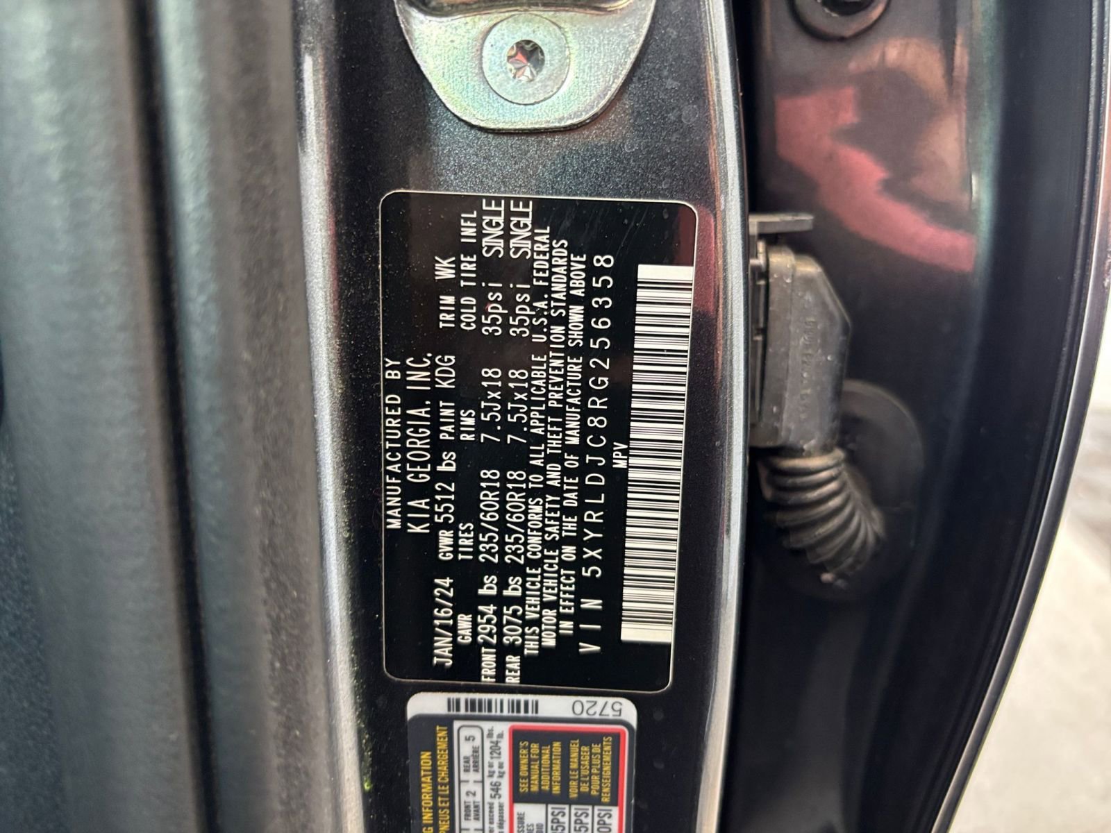 Used 2024 Kia Sorento S AWD/4WD image 31