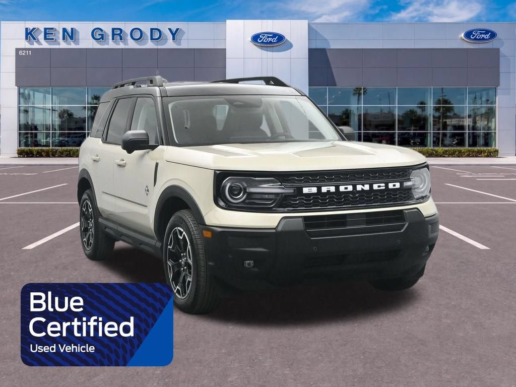 Certified 2025 Ford Bronco Sport Outer Banks w/ Outer Banks Tech Package+ AWD/4WD 360° Tour