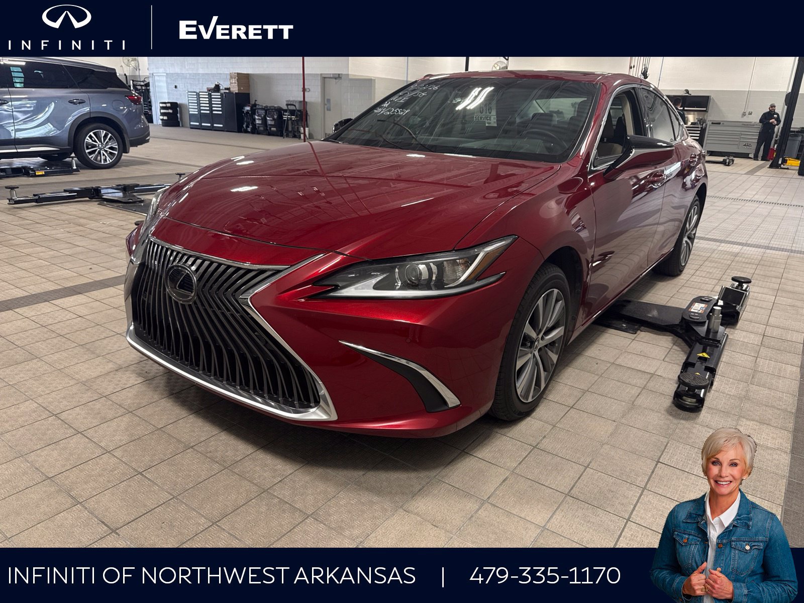 Used 2019 Lexus ES 350 w/ Premium Package FWD image 1