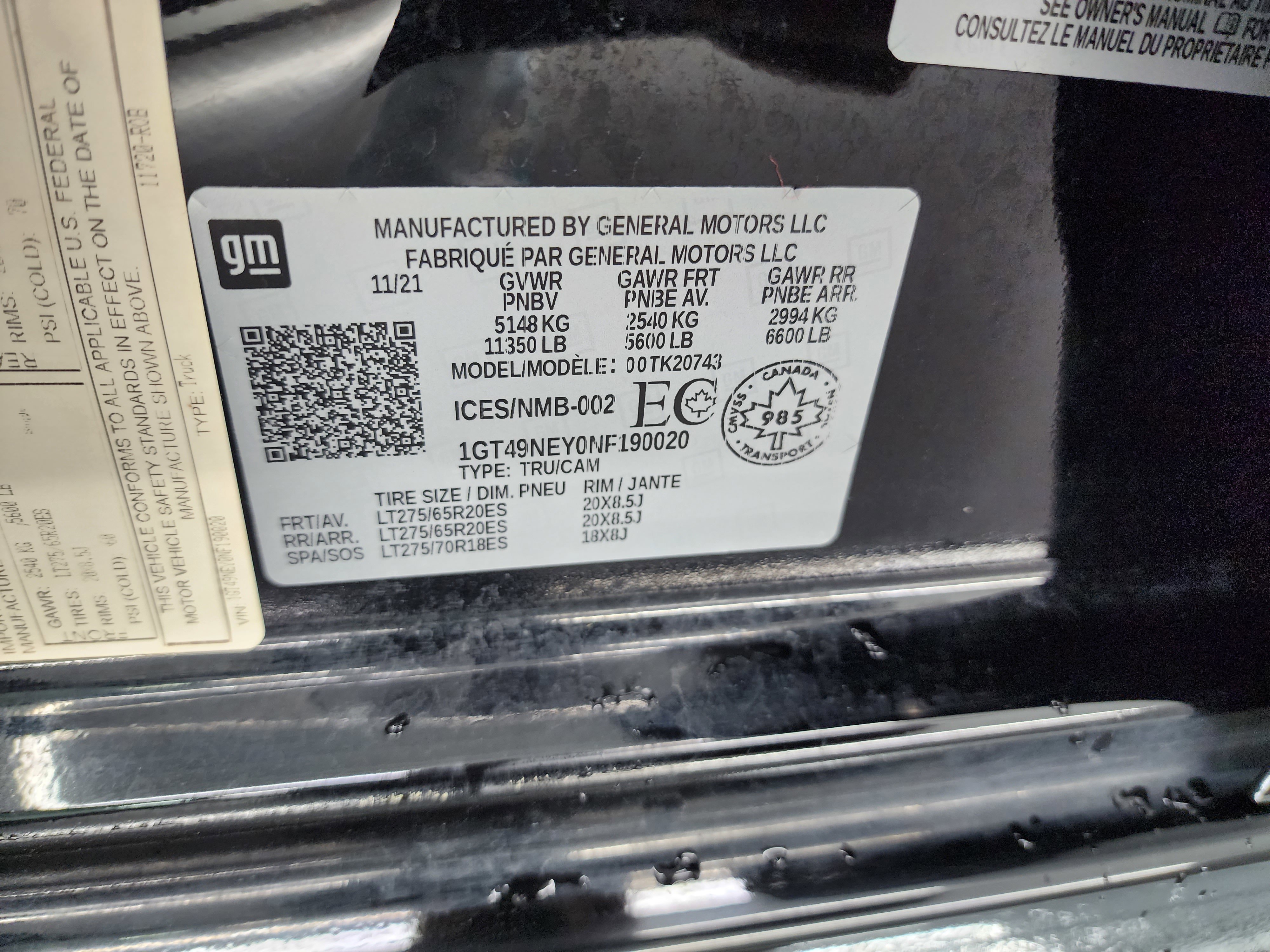 Used 2022 GMC Sierra 2500 SLT w/ LPO, GMC Protection Package image 54