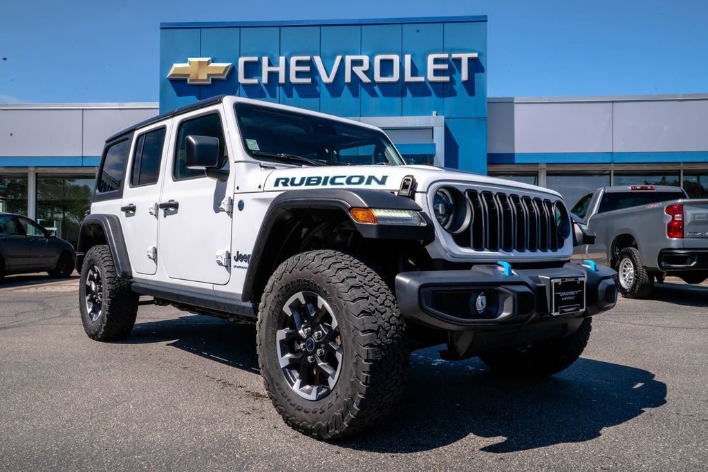 Used 2024 Jeep Wrangler Unlimited Rubicon 4xe AWD/4WD image 1