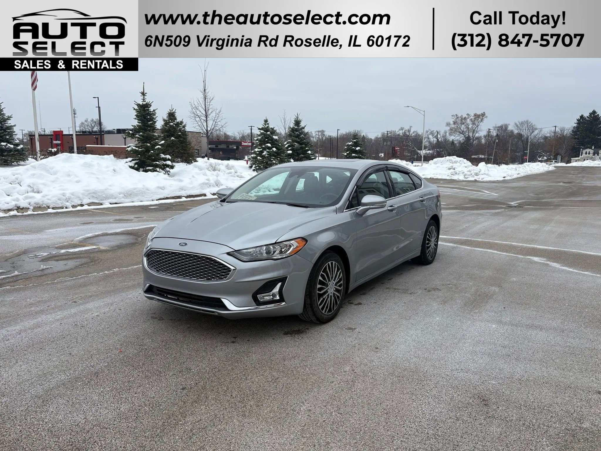 Used 2020 Ford Fusion Titanium image 1