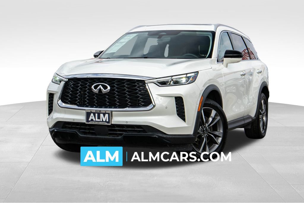 Used 2023 INFINITI QX60 Luxe w/ Cargo Package AWD/4WD image 1