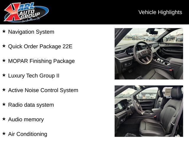 New 2025 Jeep Grand Cherokee L Limited w/ Luxury Tech Group II image 2