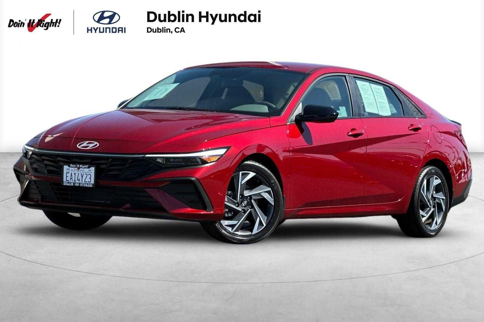 Certified 2025 Hyundai Elantra Sport