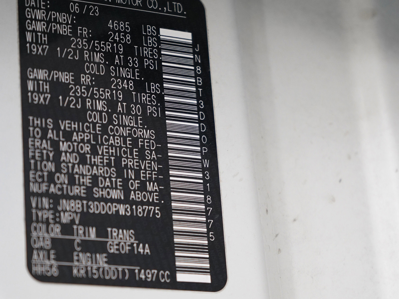 Used 2023 Nissan Rogue Platinum AWD/4WD image 30