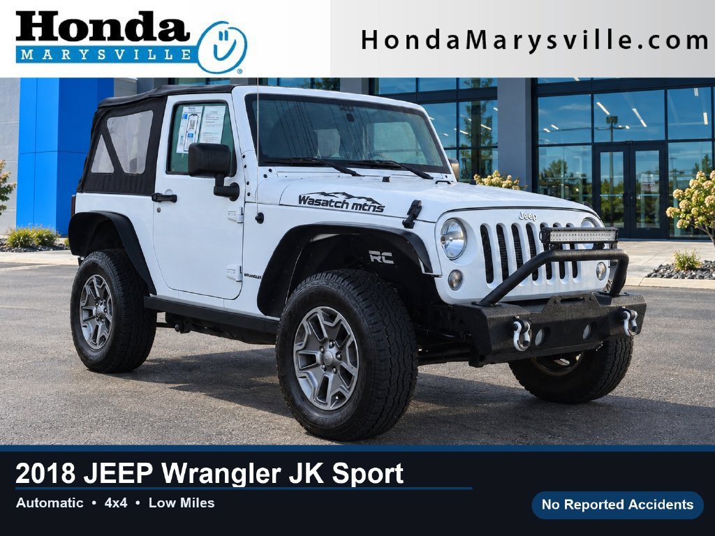 Used 2018 Jeep Wrangler Sport
