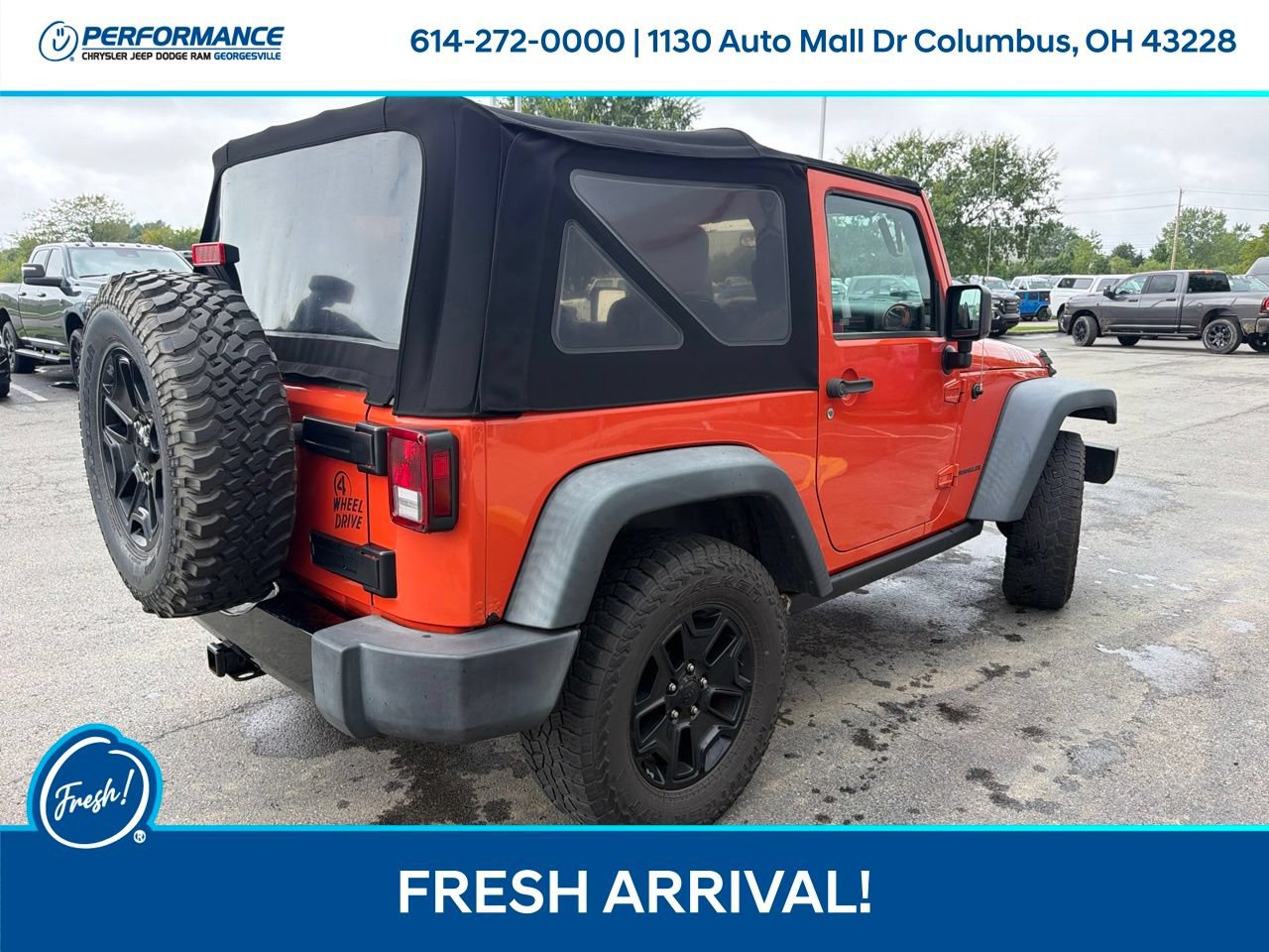 Used 2015 Jeep Wrangler Sport AWD/4WD image 8