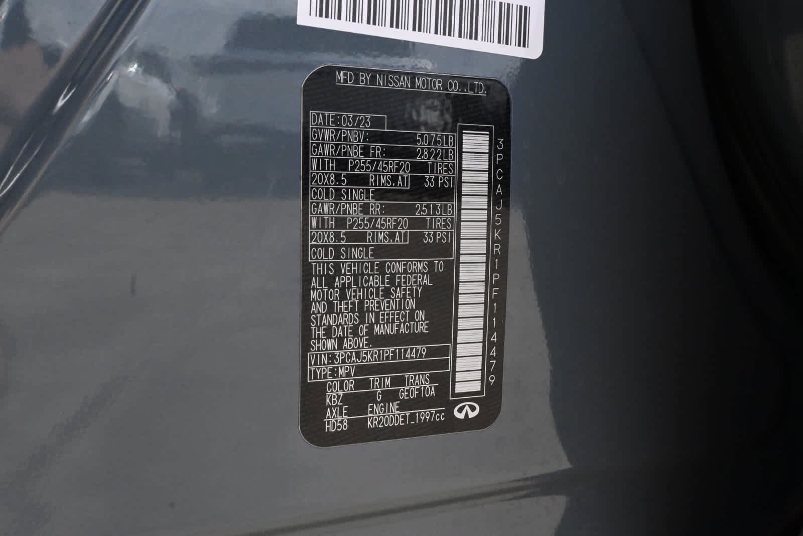 Certified 2023 INFINITI QX55 Essential AWD/4WD image 27