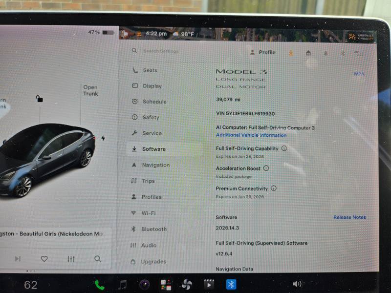 Used 2020 Tesla Model 3 Long Range AWD/4WD image 2
