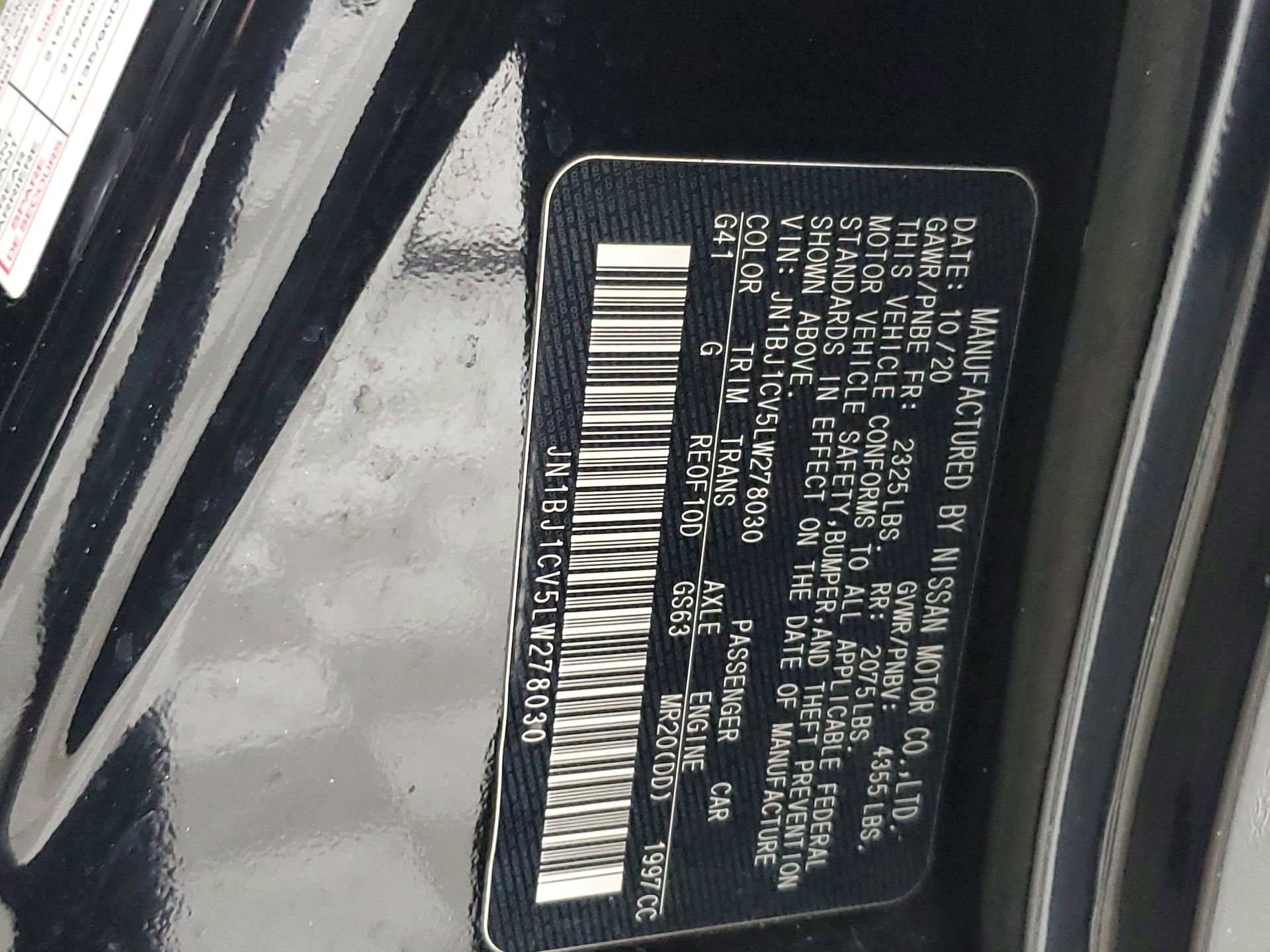 Used 2020 Nissan Rogue Sport S w/ Appearance Package image 50