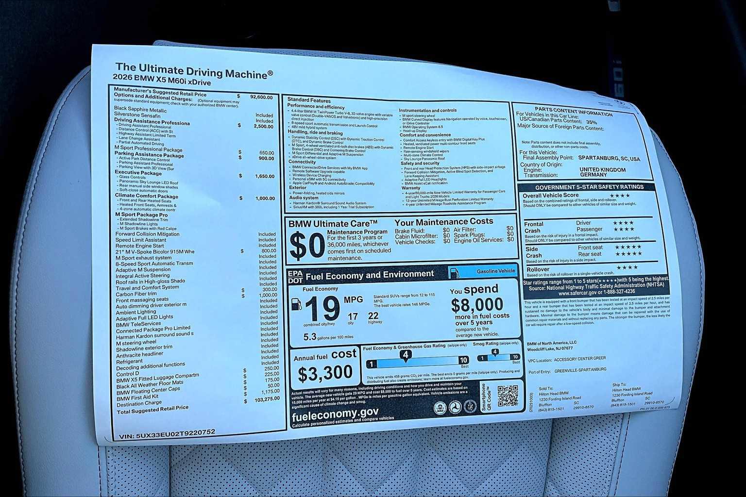 New 2026 BMW X5 M60i image 18