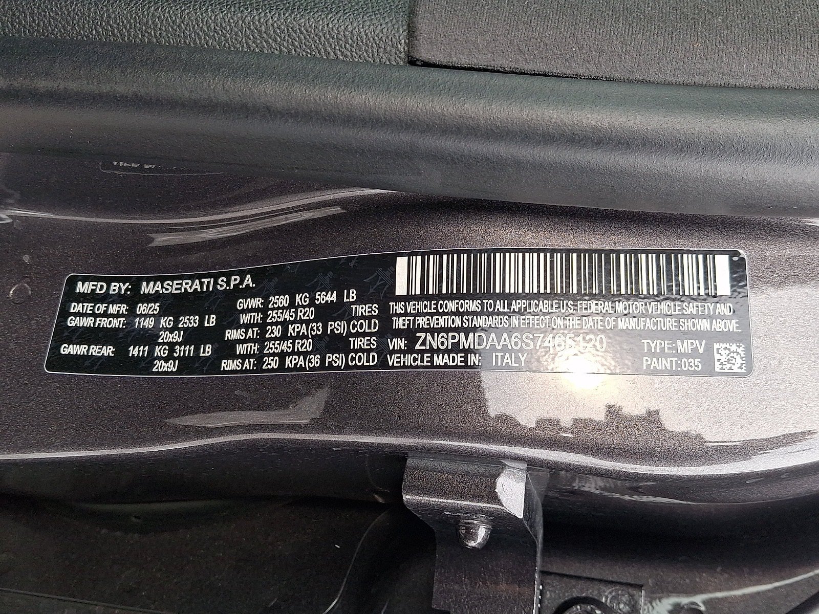 Certified 2025 Maserati Grecale GT AWD/4WD image 26