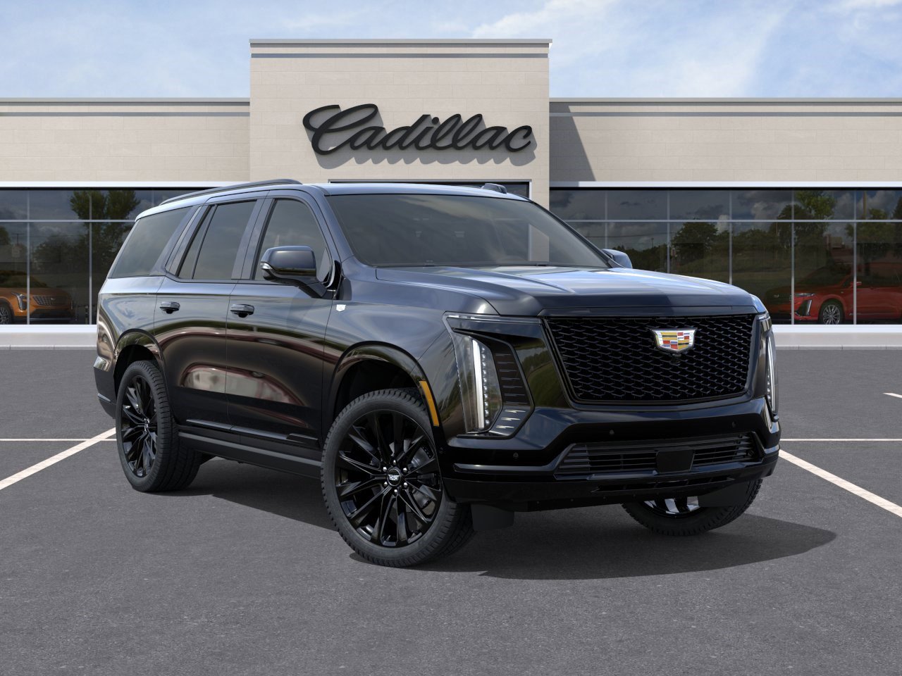 New 2026 Cadillac Escalade Platinum Sport w/ LPO, ONYX Package AWD/4WD image 7