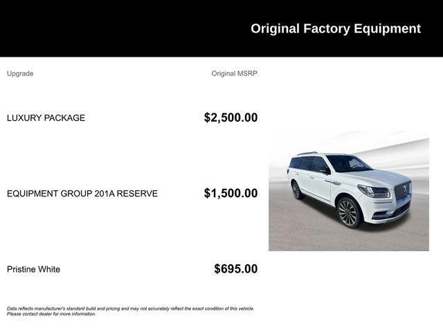 Used 2020 Lincoln Navigator Reserve w/ Luxury Package image 9