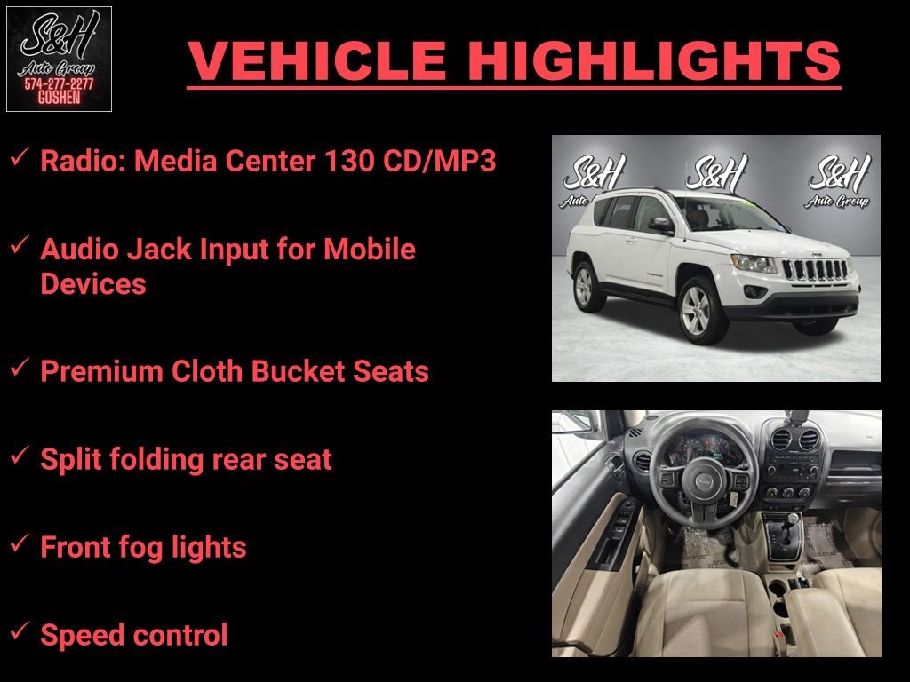 Used 2012 Jeep Compass Sport image 3