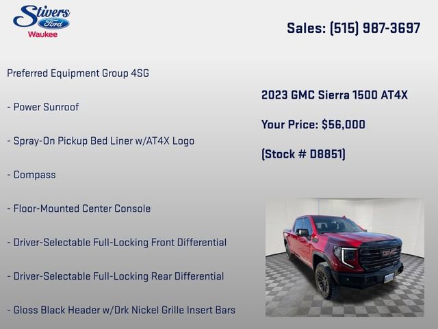 Used 2023 GMC Sierra 1500 AT4X image 21