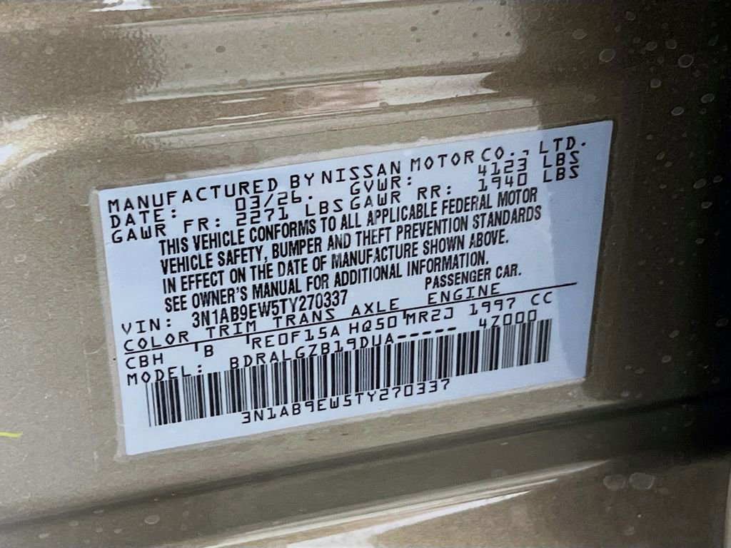 New 2026 Nissan Sentra SL FWD image 27
