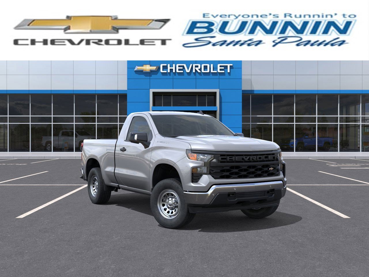 New 2025 Chevrolet Silverado 1500 W/T w/ WT Safety Package