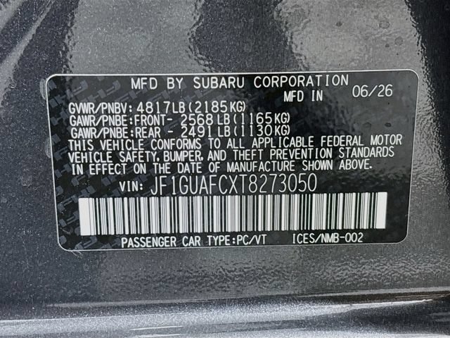 New 2026 Subaru Impreza 2.0i Sport AWD/4WD image 31