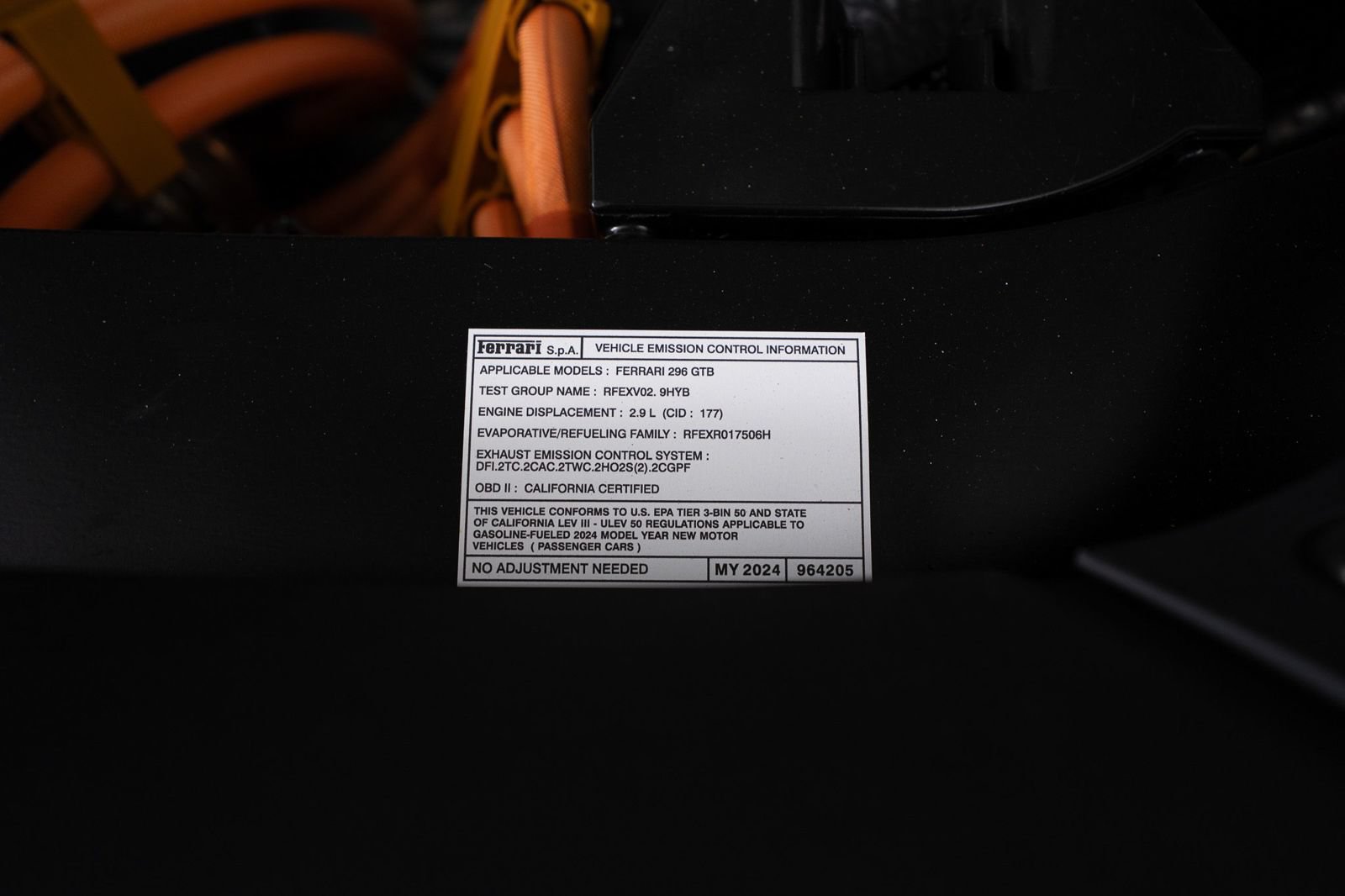Certified 2024 Ferrari 296 GTB RWD image 22