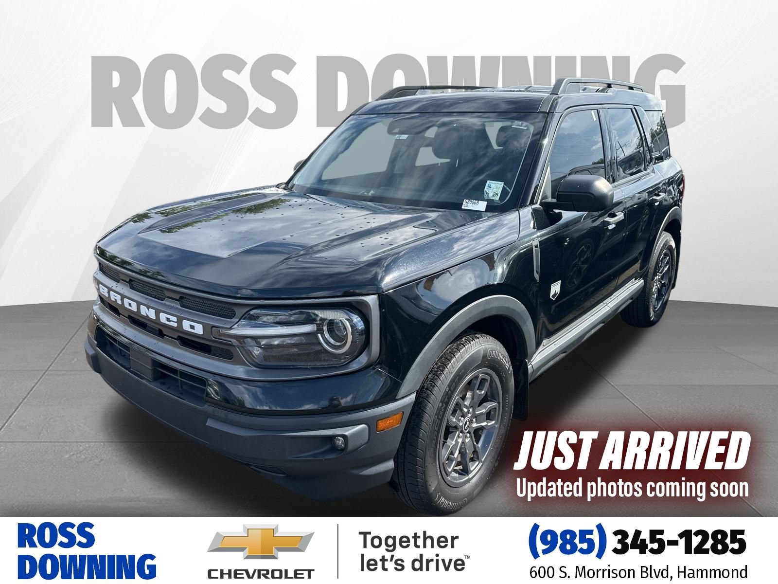 Used 2022 Ford Bronco Sport Big Bend w/ Convenience Package
