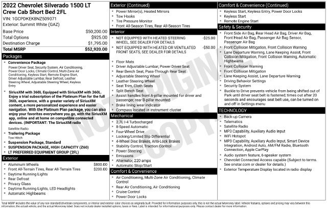 Used 2022 Chevrolet Silverado 1500 LT AWD/4WD image 65