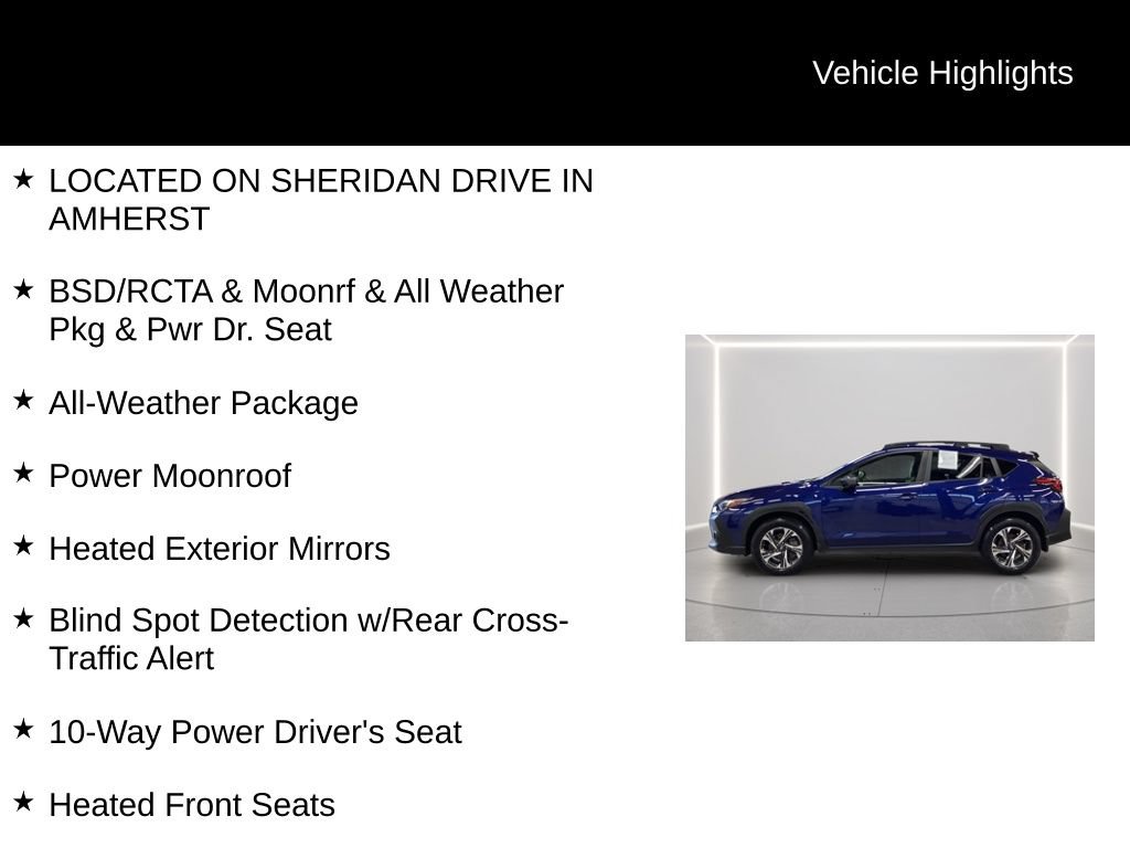 Certified 2024 Subaru Crosstrek 2.0i Premium AWD/4WD image 5