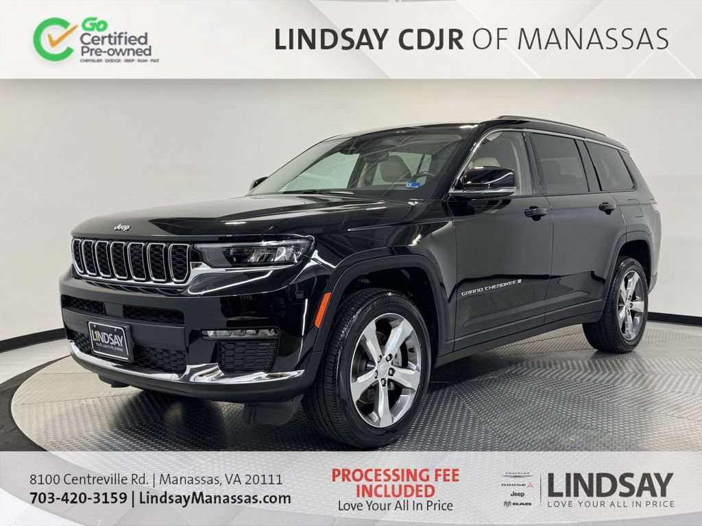 Certified 2021 Jeep Grand Cherokee L Limited AWD/4WD image 5
