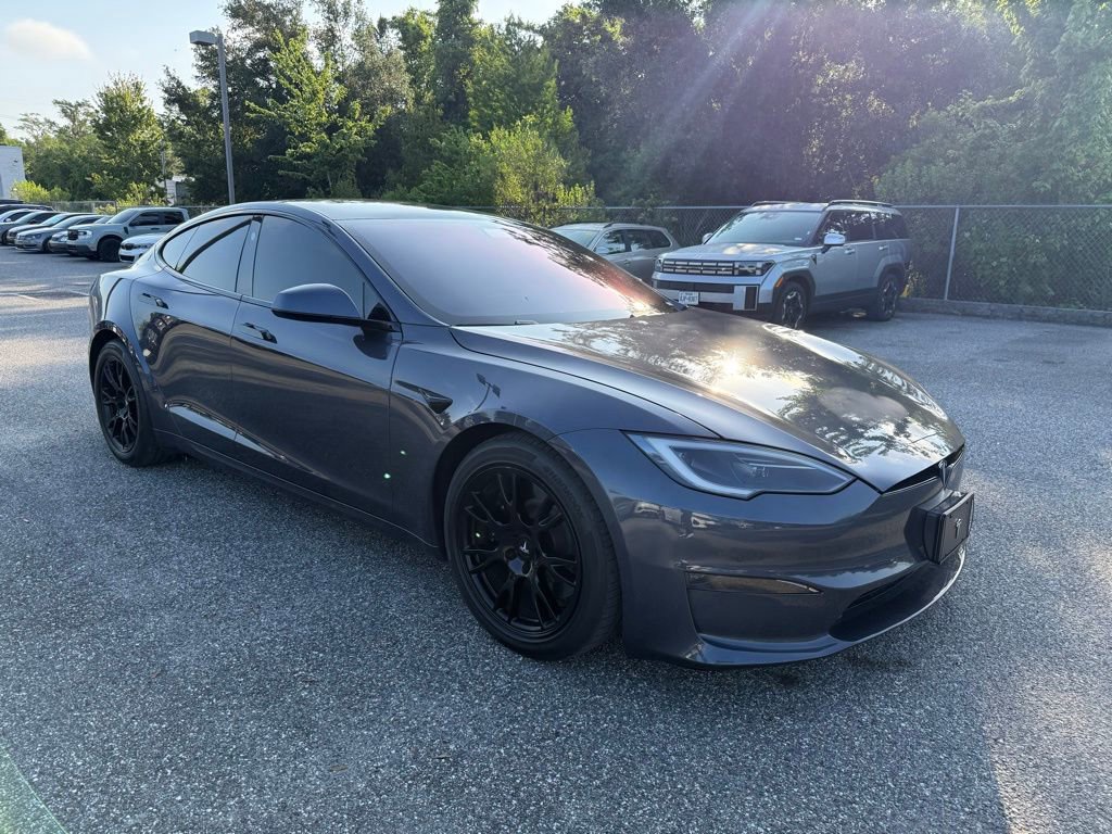 Used 2022 Tesla Model S Plaid AWD/4WD image 3