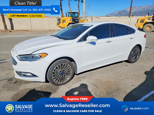 Used 2017 Ford Fusion SE FWD image 1