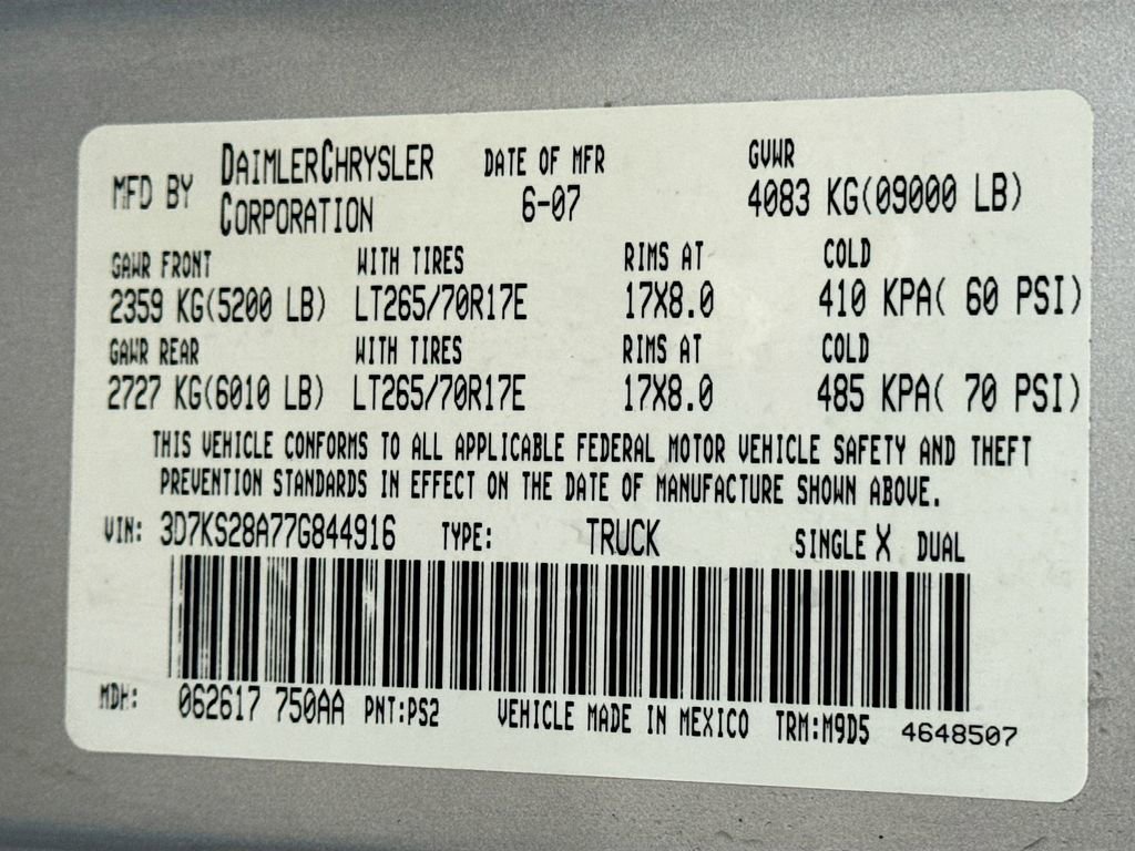 Used 2007 Dodge Ram 2500 Truck SLT image 19