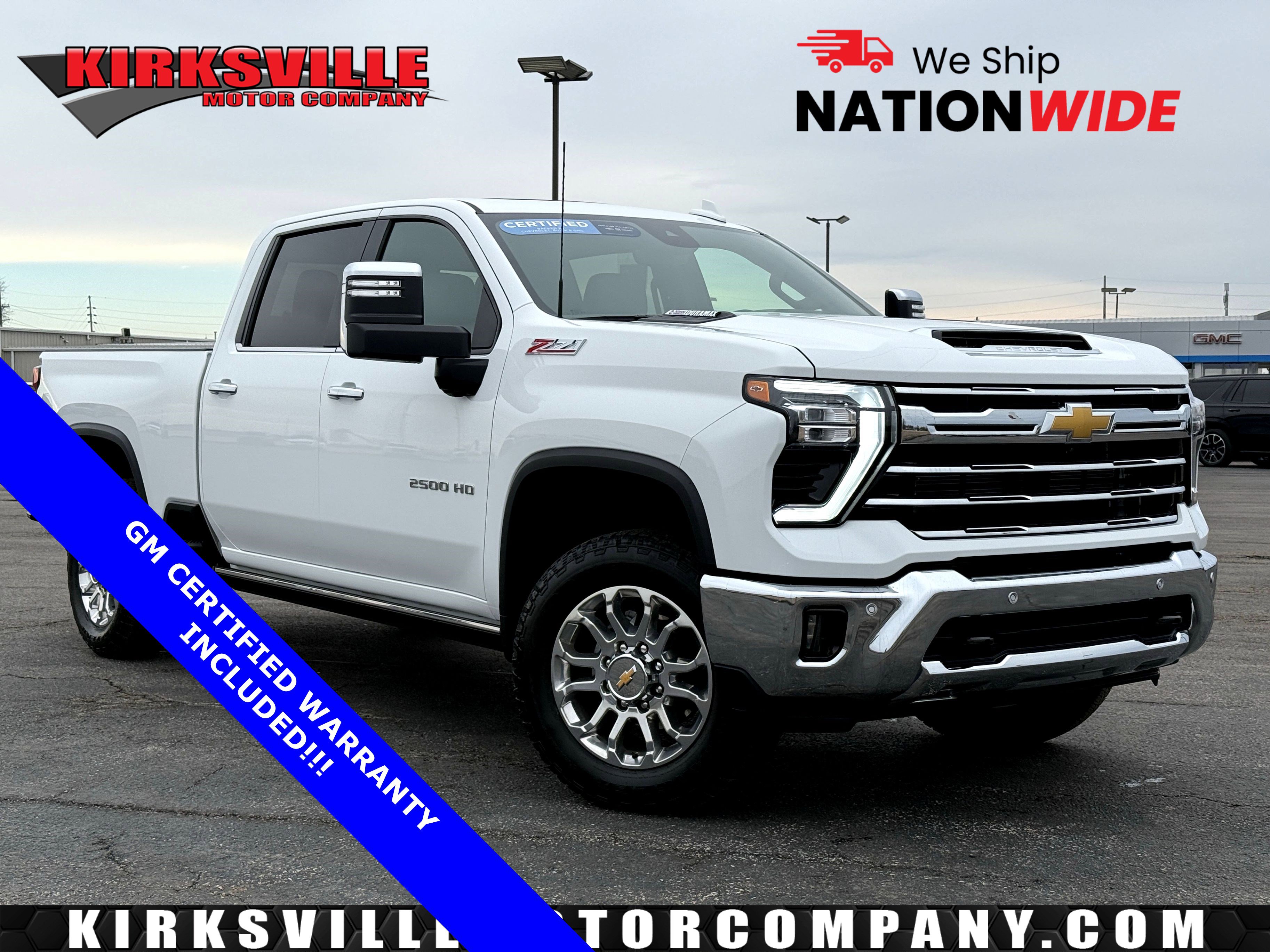 Certified 2025 Chevrolet Silverado 2500 LTZ w/ LTZ Plus Package image 1