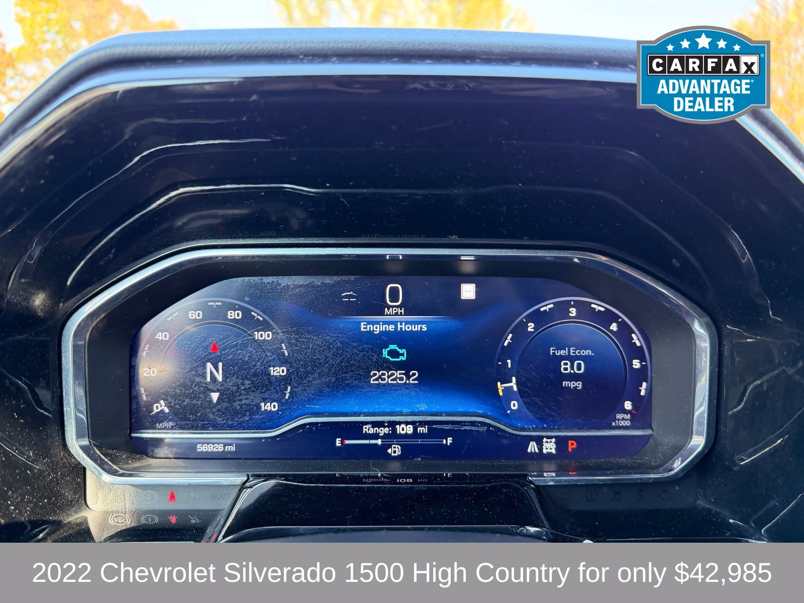 Used 2022 Chevrolet Silverado 1500 High Country w/ High Country Premium Package AWD/4WD image 15