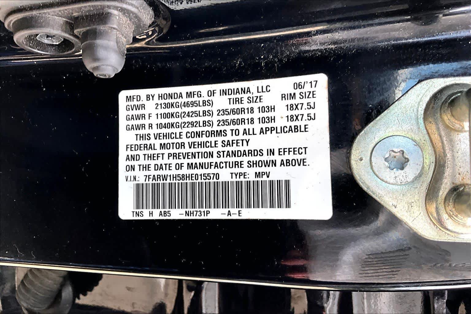 Used 2017 Honda CR-V EX image 35