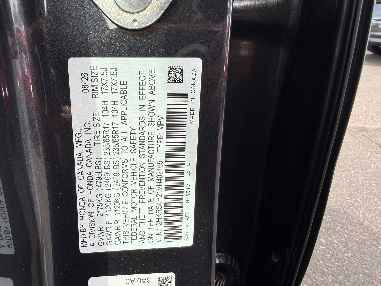 New 2027 Honda CR-V LX image 29
