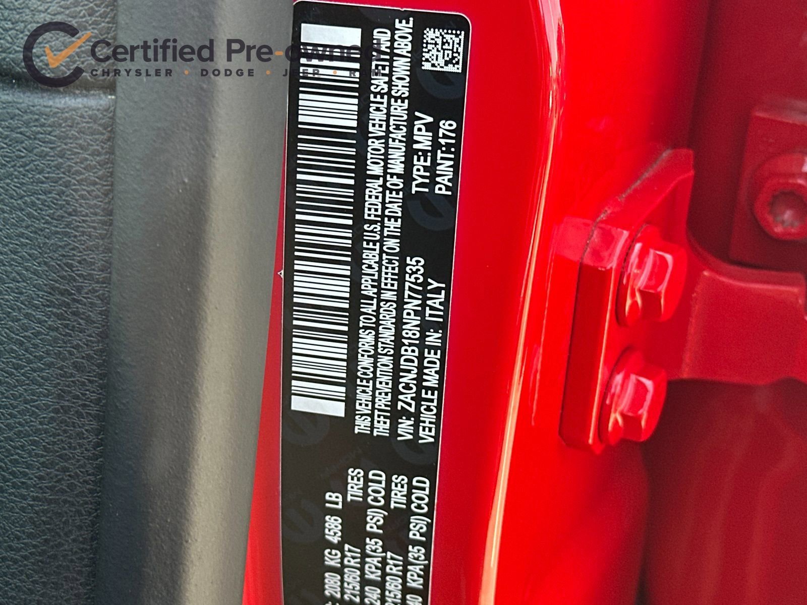 Certified 2022 Jeep Renegade Latitude image 31