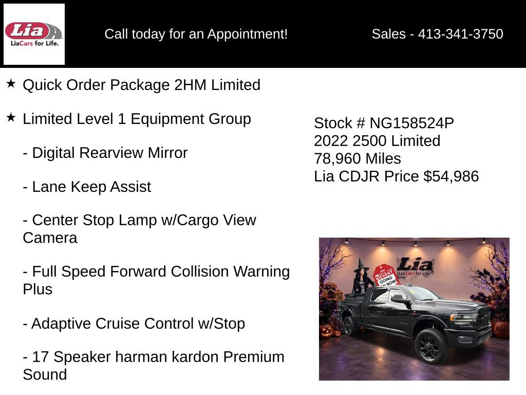Certified 2022 RAM 2500 Limited AWD/4WD image 6