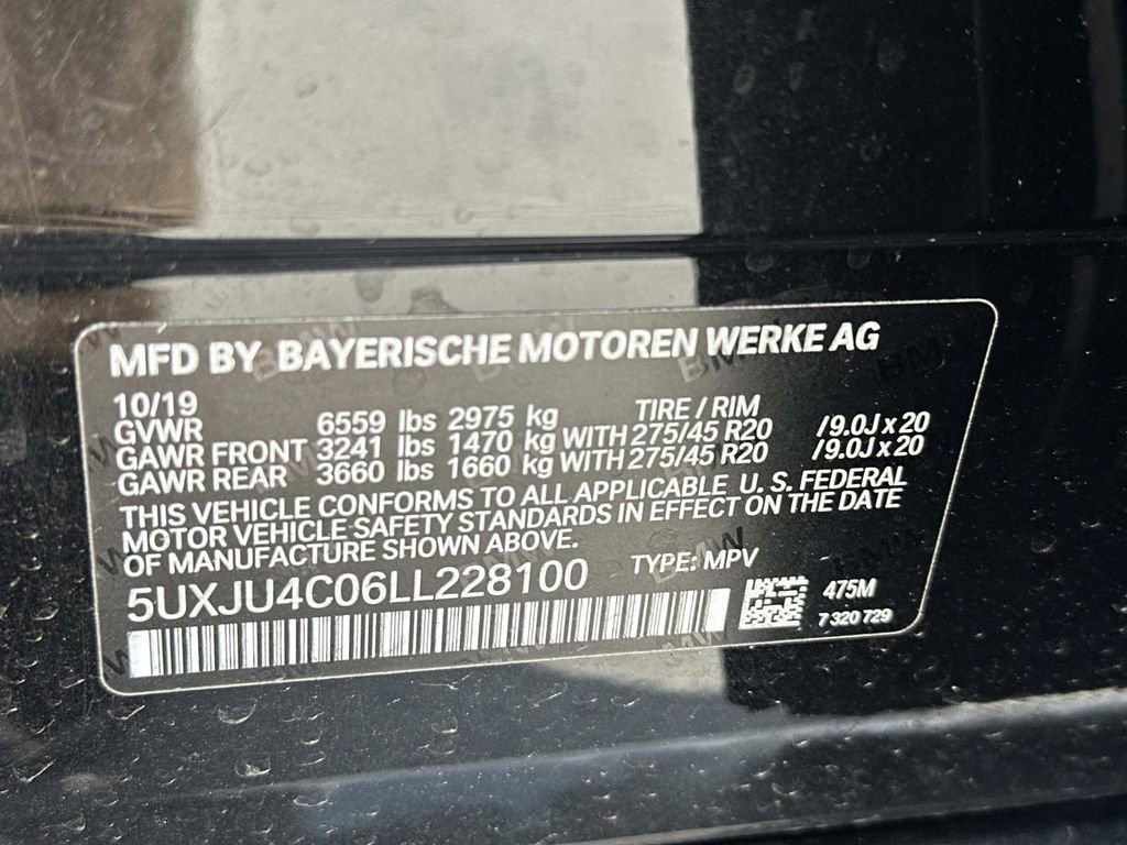 Used 2020 BMW X5 M50i w/ Executive Package AWD/4WD image 19