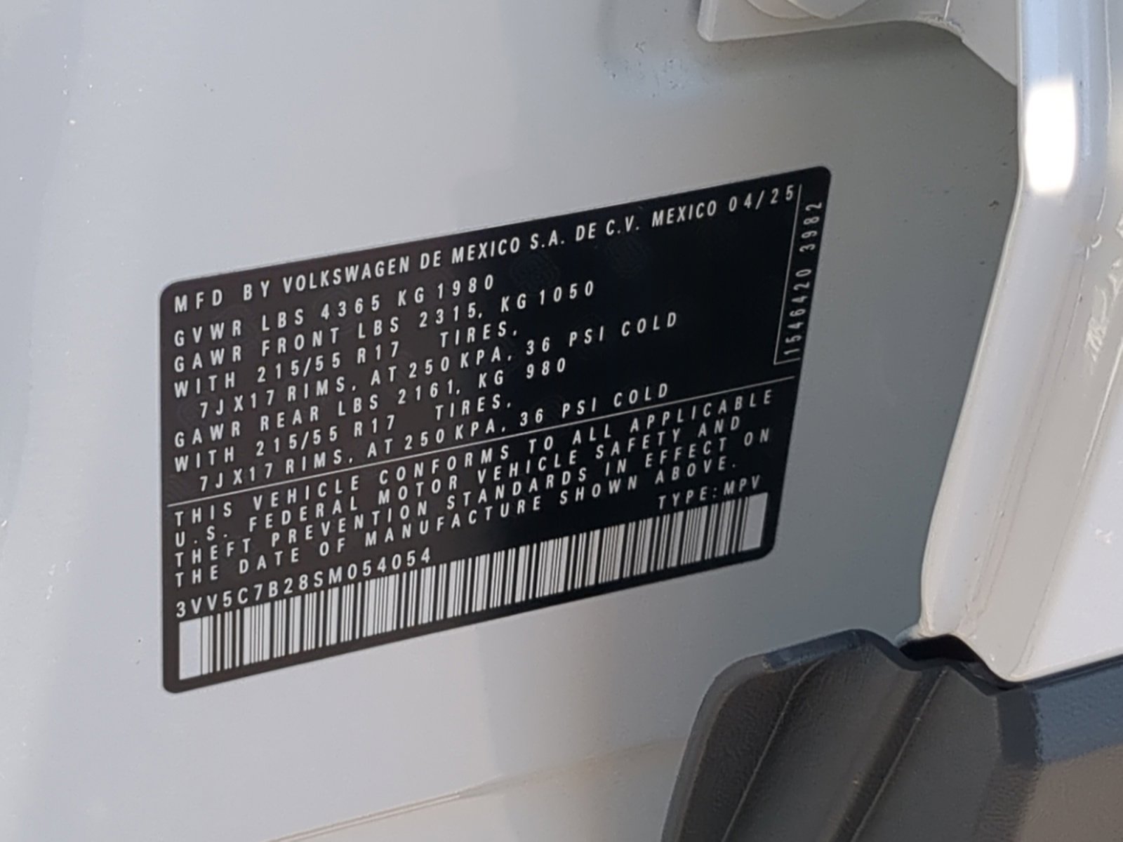 New 2025 Volkswagen Taos S image 25