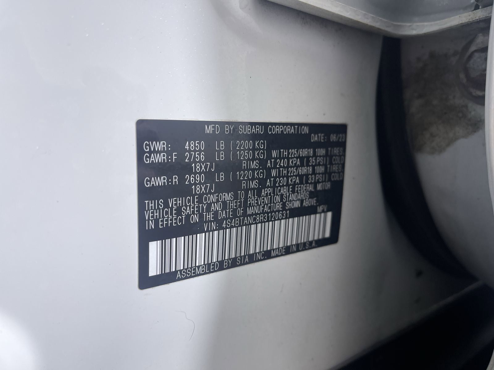 Used 2024 Subaru Outback Limited AWD/4WD image 12