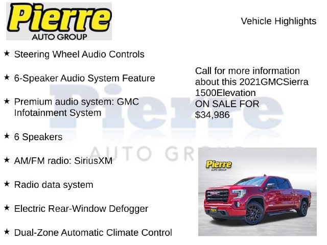 Used 2021 GMC Sierra 1500 Elevation AWD/4WD image 15