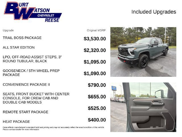New 2026 Chevrolet Silverado 3500 LT w/ Trail Boss Package AWD/4WD image 2