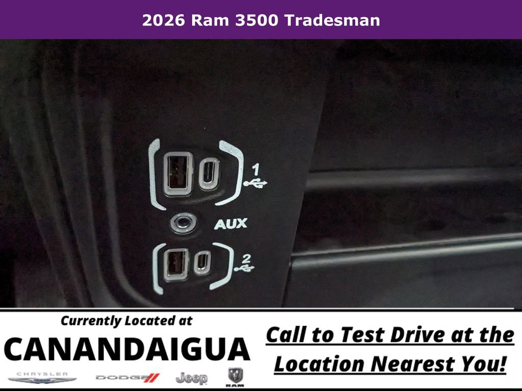 New 2026 RAM 3500 Tradesman w/ Chrome Appearance Group A AWD/4WD image 28