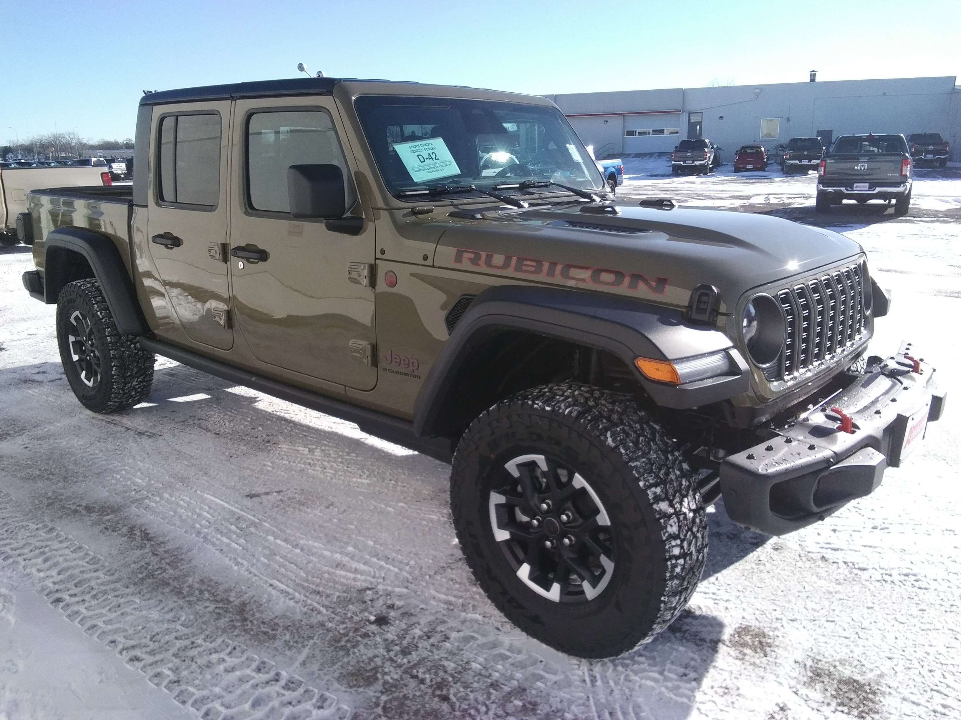 New 2026 Jeep Gladiator Rubicon w/ Steel Bumper Group image 4