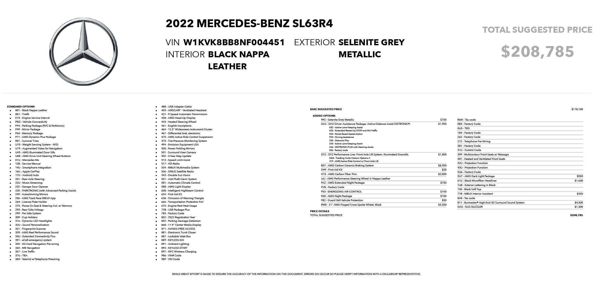 Used 2022 Mercedes-Benz SL 63 AMG 4MATIC image 26