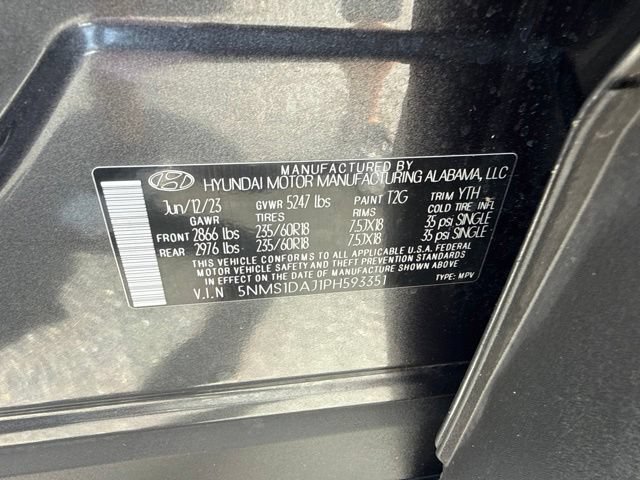 Used 2023 Hyundai Santa Fe SE AWD/4WD image 32