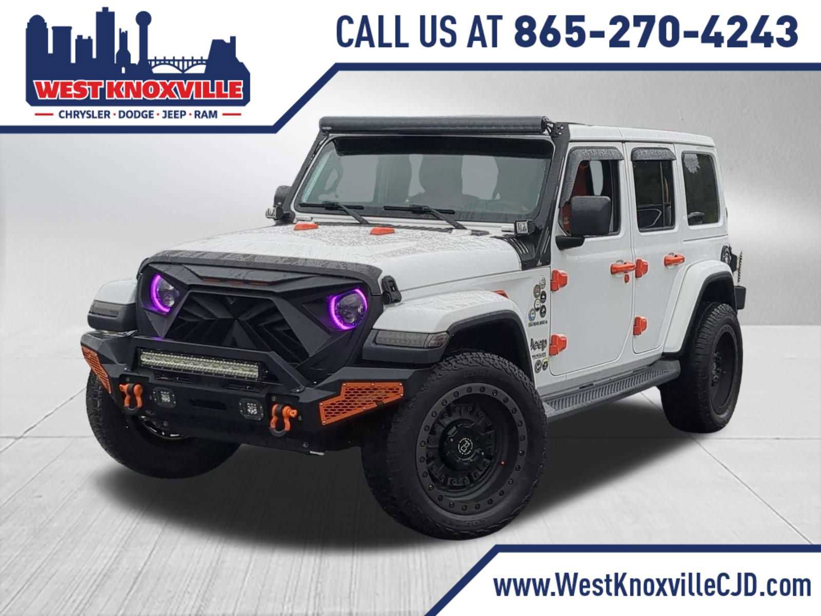 Used 2019 Jeep Wrangler Unlimited Sahara w/ Cold Weather Group AWD/4WD image 1